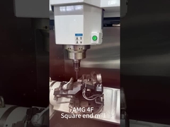  P20 steel end mill working for side milling 