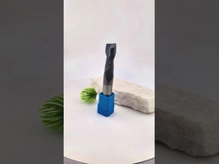 Tungsten Carbide 12mm 2-Flute Square End Mill For Steel/Stainless Steel