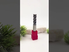 4 Flute Roughing End Mill for Steel with AlTiN Coating High Performance Carbide Router Bit