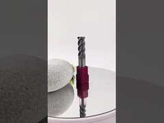 4 Flute Variable Helix Carbide End Mill Mold Steel Machining with TiAlN Coating