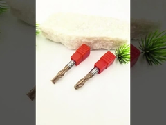 6mm 2 Flute TiSiN Coated Carbide End Mill for Steel High Speed CNC Milling Cutter