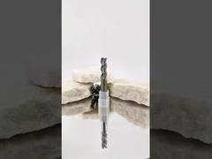 Aluminum Specific 3 Flute U Groove Carbide End Mill 30° Helix Angle for High Speed Machining