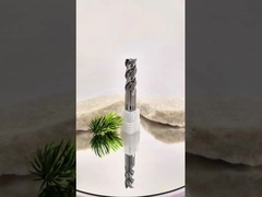 3 Flute UType Carbide End Mill  Precision Roughing Finishing for Aluminum 6061/7075