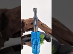 Carbide Step Drill Bit With AlTiN Coating Spiral Flute  Internal Coolant For Hard Metals