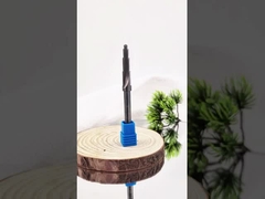 3 Flute Solid Carbide Step Drill Bit Straight Flute Multi Level Cutting Tool for Metal  Plastic