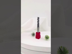 8.6mm 3 Flute Carbide Shank Relief End Mill AlTiCrN Coated for Mold Steel 