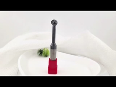 2 Flute Solid Carbide Ball Nose End Mill HRC55 Coated for Steel Lollipop Cutter