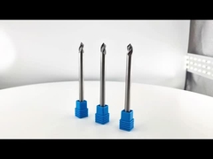 6mm 2 Flute Extra Long Carbide Chamfer Cutter Extended Reach Deburring Tool